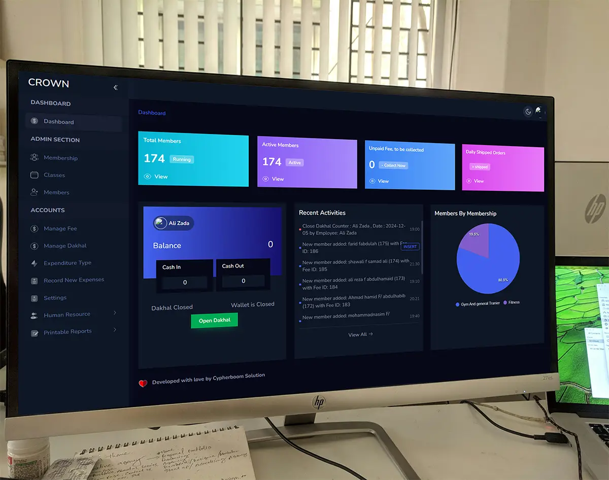 GymFit by Cypherboom Solutions